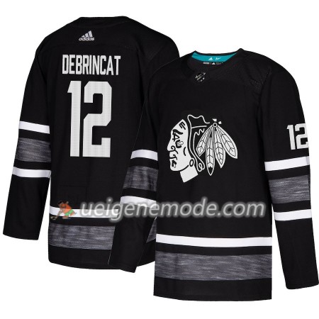 Herren Eishockey Chicago Blackhawks Trikot Alex DeBrincat 12 2019 All-Star Adidas Schwarz Authentic